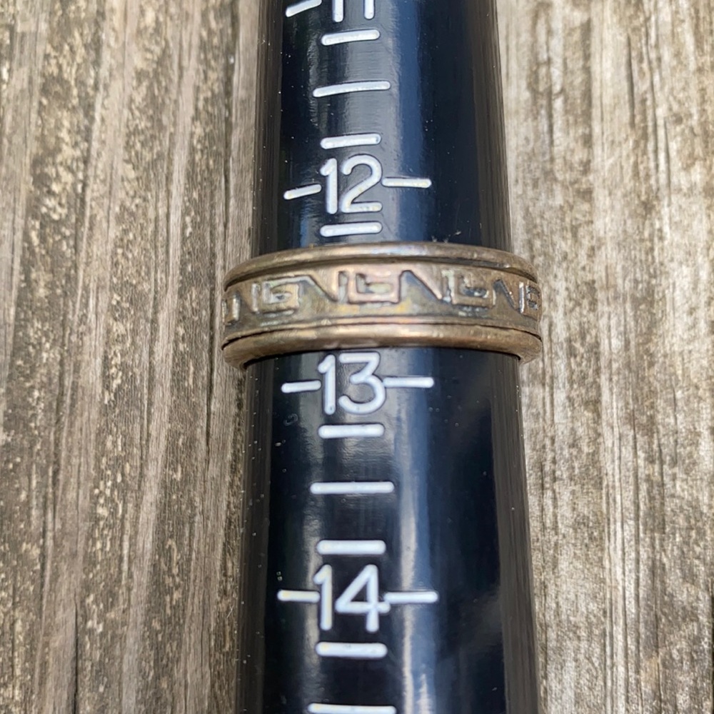 Silver Spinner Ring - image 1